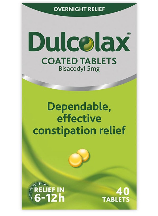 DULCOLAX Dulcolax 5mg 40 Tabs  - Image 1