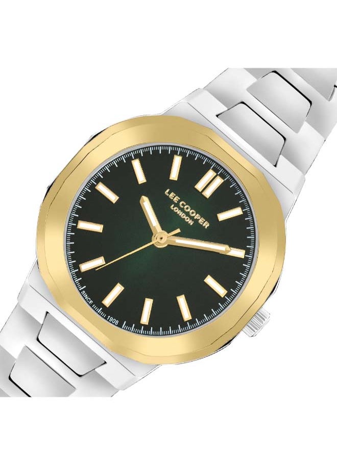 Lee Cooper Women's Analog Green Dial Watch - LC07953.270  - Image 2