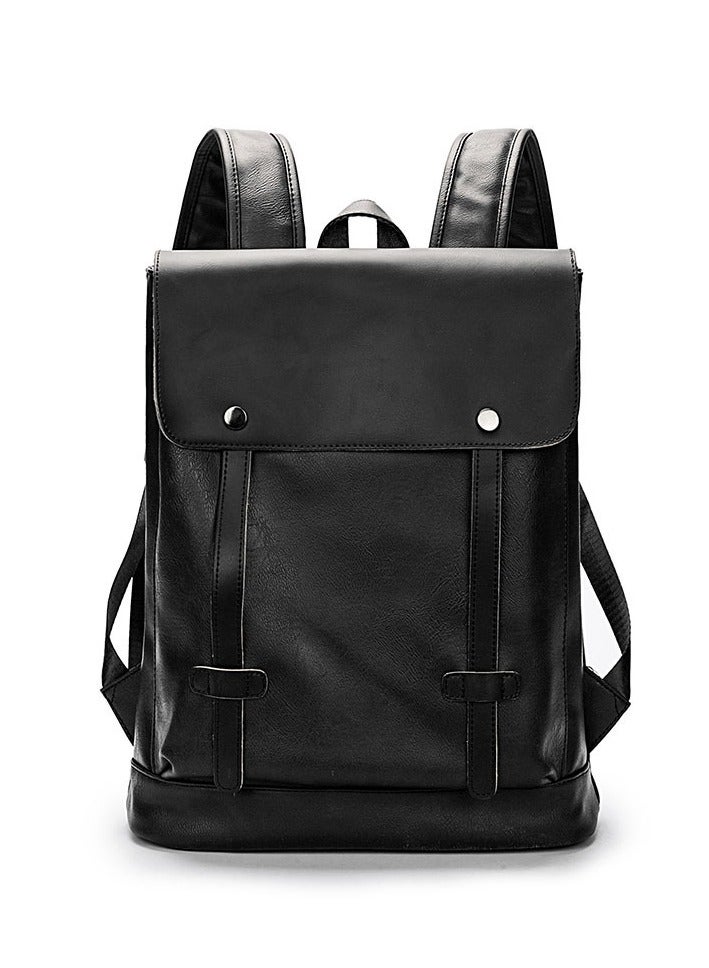 ETONWEAG Korean version of the trend retro backpack, men's large capacity school bag, leisure fashion school style computer backpack