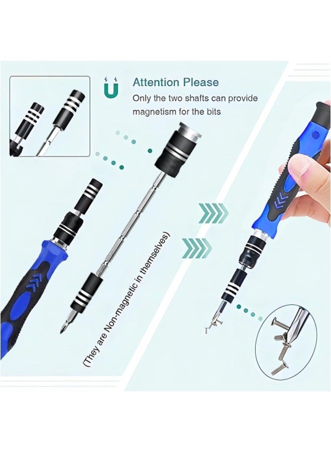 ALongDeng Electronics Precision Screwdriver Sets 142 Piece with 120 Bits Magnetic Repair Tool Kit for iPhone MacBook Computer Laptop PC Tablet PS4 Xbox Nintendo Game Console - Image 4