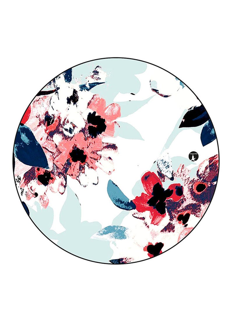 RKN Flowers Printed Mouse Pad  Multicolour