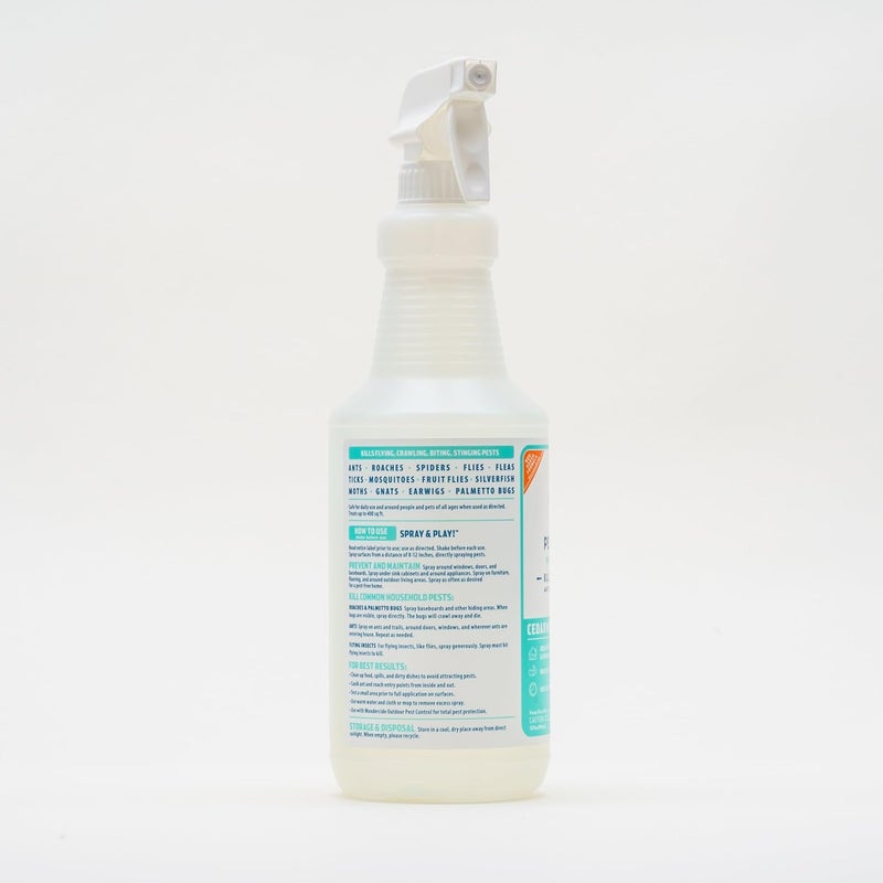 wondercide - Indoor Pest Control Spray for Home and Kitchen - Ant, Roach, Spider, Fly, Flea, Bug Killer and Insect Repellent - with Natural Essential Oils - Pet and Family Safe — Cedarwood 16 oz - Image 2