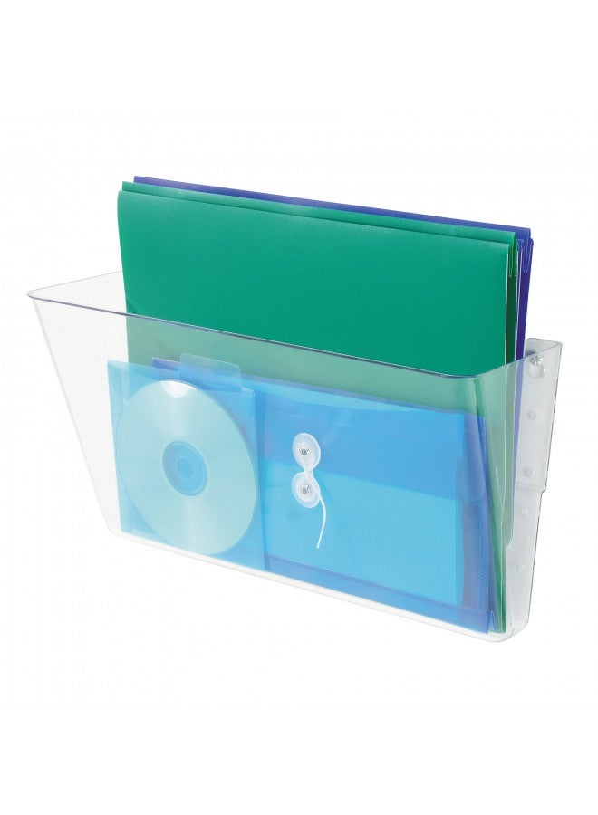 Deflect-O Conversion File Jackets and Pockets, Clear (DEF73201) - Image 2