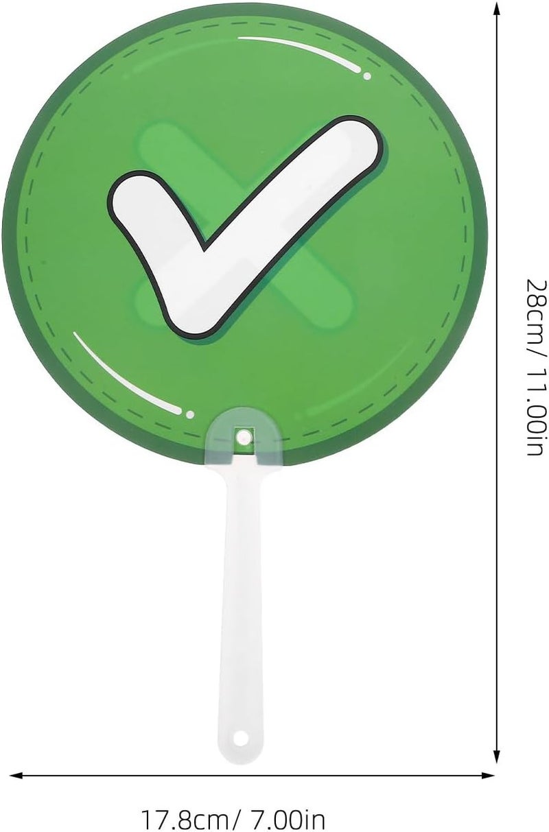 Temp resistant 10pcs Double Sided Plastic Teacher Response Paddles Classroom Feedback Voting Paddles for Students Interactive Teaching School Supplies Precision processed material No overseas transit wait Balanced weight Coast & inland available Efficiency boosted construction Market diverse application fit Nationwide delivery Fast & slow shipment compatible Small apartment fit Organized shipment arrange Cross product compatible Dense area priority deliver Ergonomic build Intercity storage hub Growing order stock support Assorted trendy color picks Multi-hub shipment dispatch UV resistant Elegant upgraded practical design Diverse use resistant crafted quality Bug proof seal Market need oriented construction Bulk storage easy optimized build Precision made - Image 4