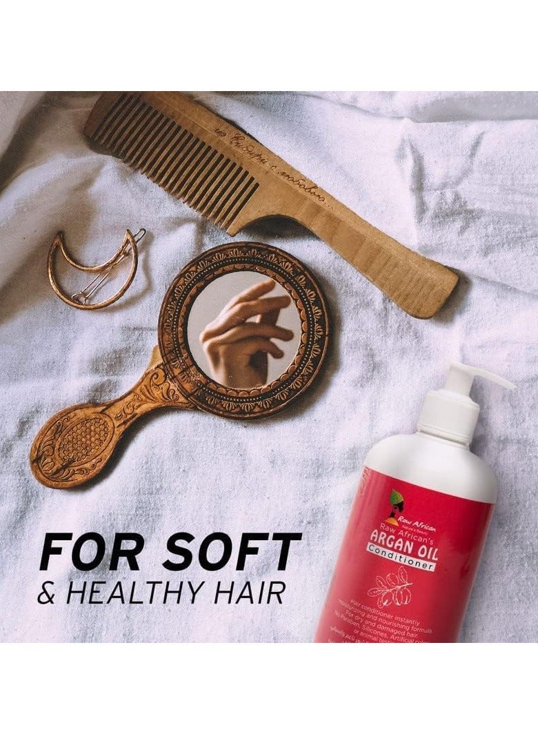 Raw African Argan Oil Conditioner Red 500ml - Image 3
