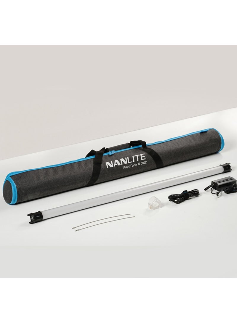 نانليت نانلایت PavoTube II 30C 1KIT — أنبوب LED RGBWW بطول 4 قدم، 2700-7500 K، CRI 97 / TLCI 98، أنبوب RGB محمول - Image 4