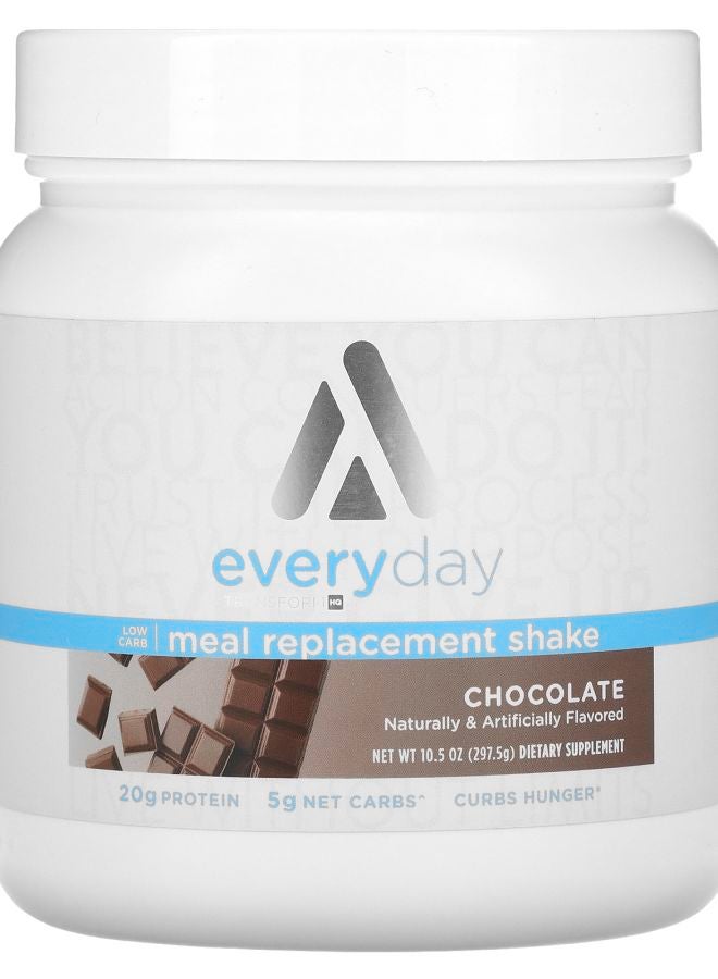 TransformHQ Everyday Meal Replacement Shake Chocolate 10.5 oz (297.5 g) - Image 1