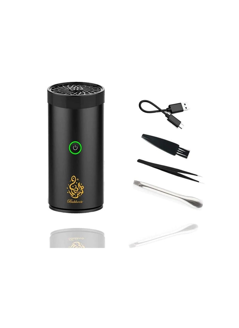 Bakhoor Portable Bakhoor USB Rechargable Smart Electornic Incense Burner For Home And Car  - Image 4