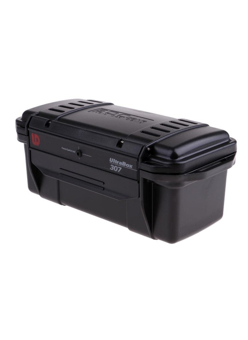 UJEAVETTE UJEAVETTE Outdoor Waterproof Shockproof Storage Box Airtight Emergency Dry Box Black  - Image 2