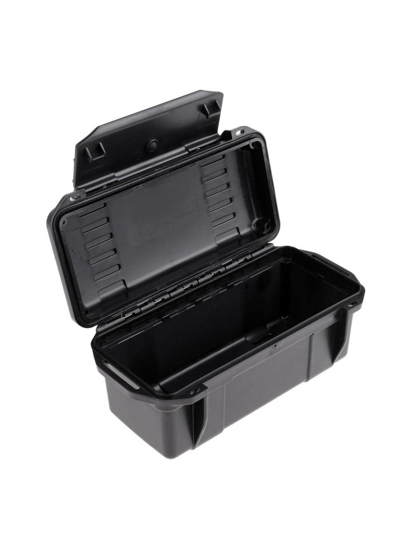 UJEAVETTE UJEAVETTE Outdoor Waterproof Shockproof Storage Box Airtight Emergency Dry Box Black  - Image 1