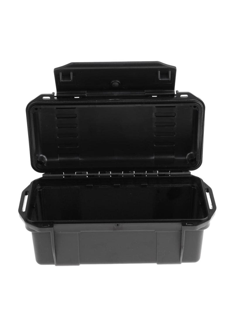 UJEAVETTE UJEAVETTE Outdoor Waterproof Shockproof Storage Box Airtight Emergency Dry Box Black  - Image 5