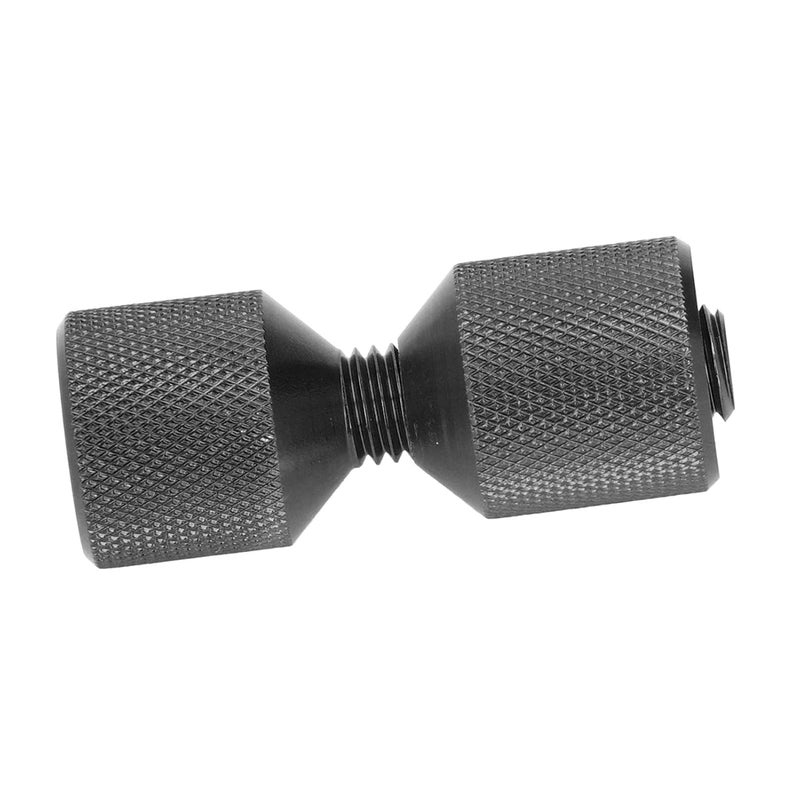 دبابيس محاذاة الشفة 2 قطعة أسود ألومنيوم خفيف الوزن تصميم مريح - Image 5