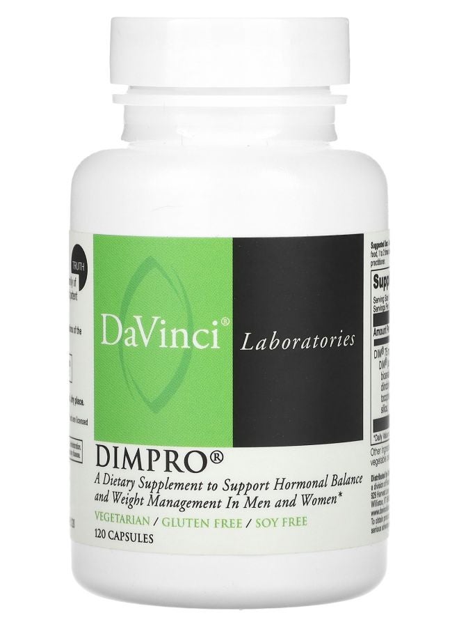 DaVinci Laboratories of Vermont DIMPRO 120 Capsules