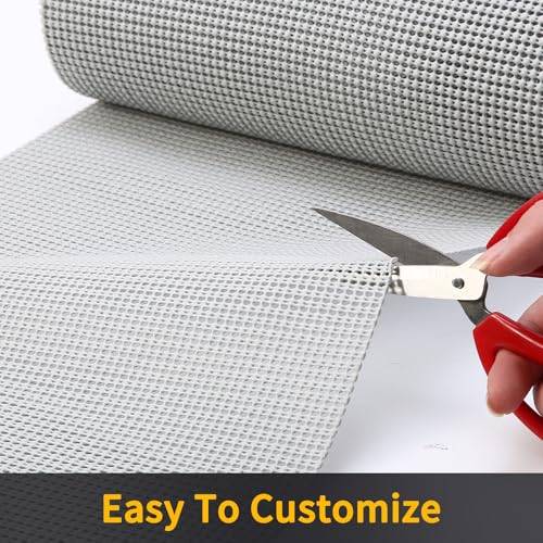 iwtmm Drawer Shelf and Cabinet Liners Non-Adhesive Extra Strong Grip - Keep Items in Place for Kitchen, Bathroom, Office & Wardrobe, Heavy Duty Anti-Slip Liners for Cabinets, Cupboards, Drawers - Image 4