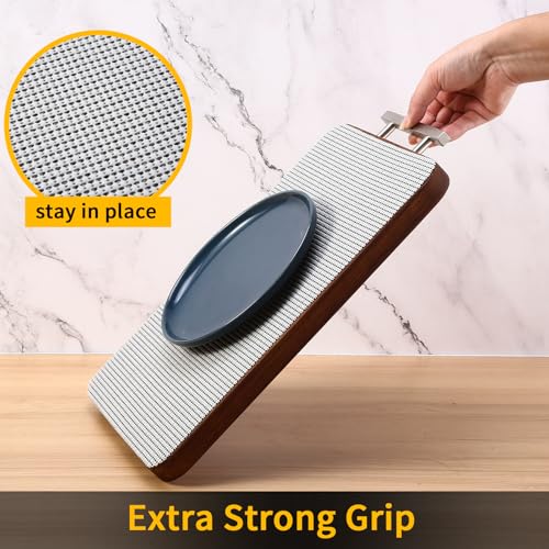 iwtmm Drawer Shelf and Cabinet Liners Non-Adhesive Extra Strong Grip - Keep Items in Place for Kitchen, Bathroom, Office & Wardrobe, Heavy Duty Anti-Slip Liners for Cabinets, Cupboards, Drawers - Image 2