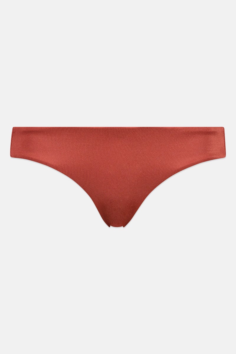 Billabong Women Ruched Bikini Bottom, Burn - Image 3