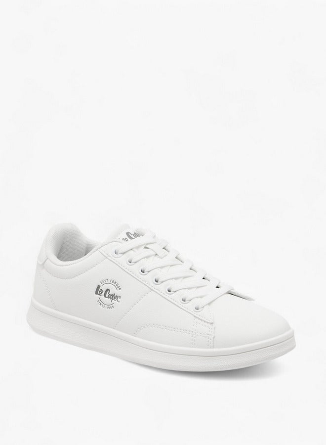 Lee Cooper Women's Logo Print Lace-Up Sneakers - Image 2
