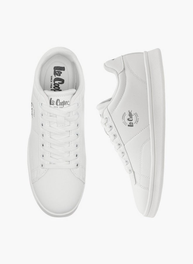 Lee Cooper Women's Logo Print Lace-Up Sneakers - Image 1