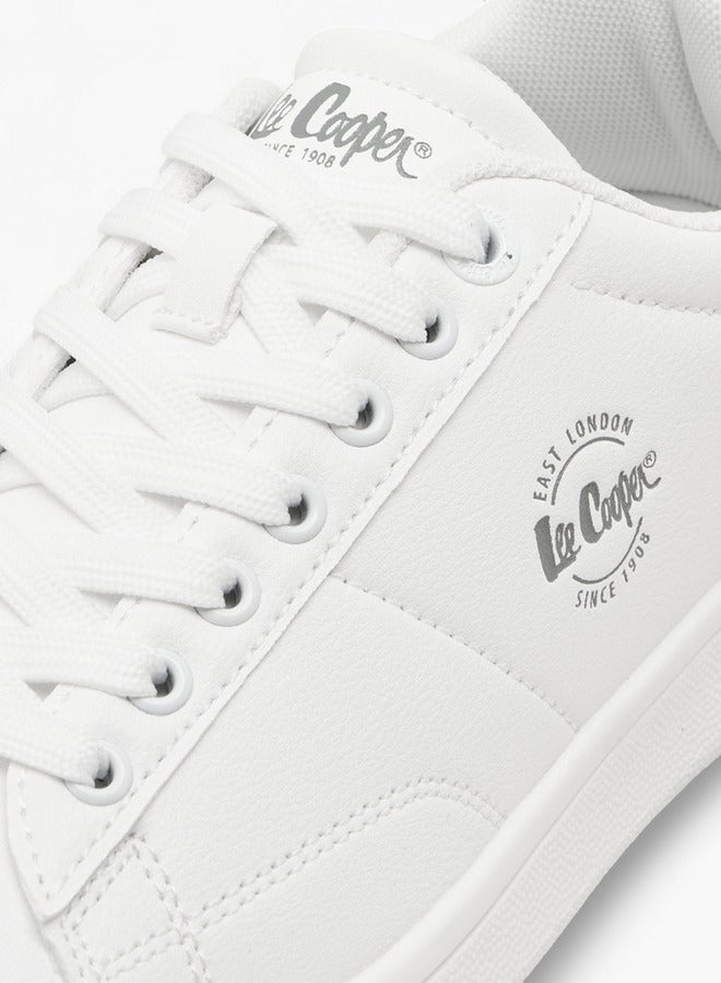 Lee Cooper Women's Logo Print Lace-Up Sneakers - Image 4