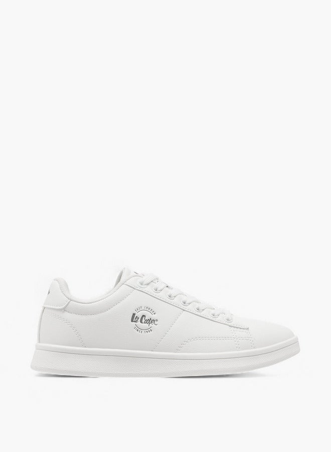 Lee Cooper Women's Logo Print Lace-Up Sneakers - Image 3