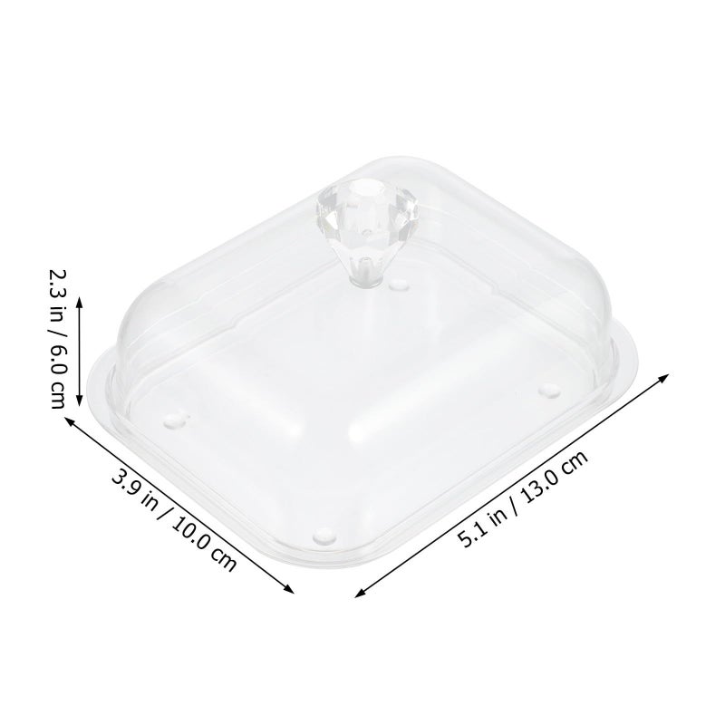 Airtight Butter Storage Container with Handle Small Size Kitchen Tableware - Image 3