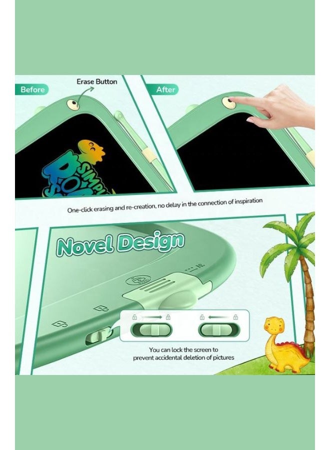 Dinosaur LCD Writing Tablet 8.5inch Kids Toys Doodle Board, Dinosaur Toys Drawing Pad for Kids 2-4 Year Old Boys and Girls Birthday Gifts  - Image 4