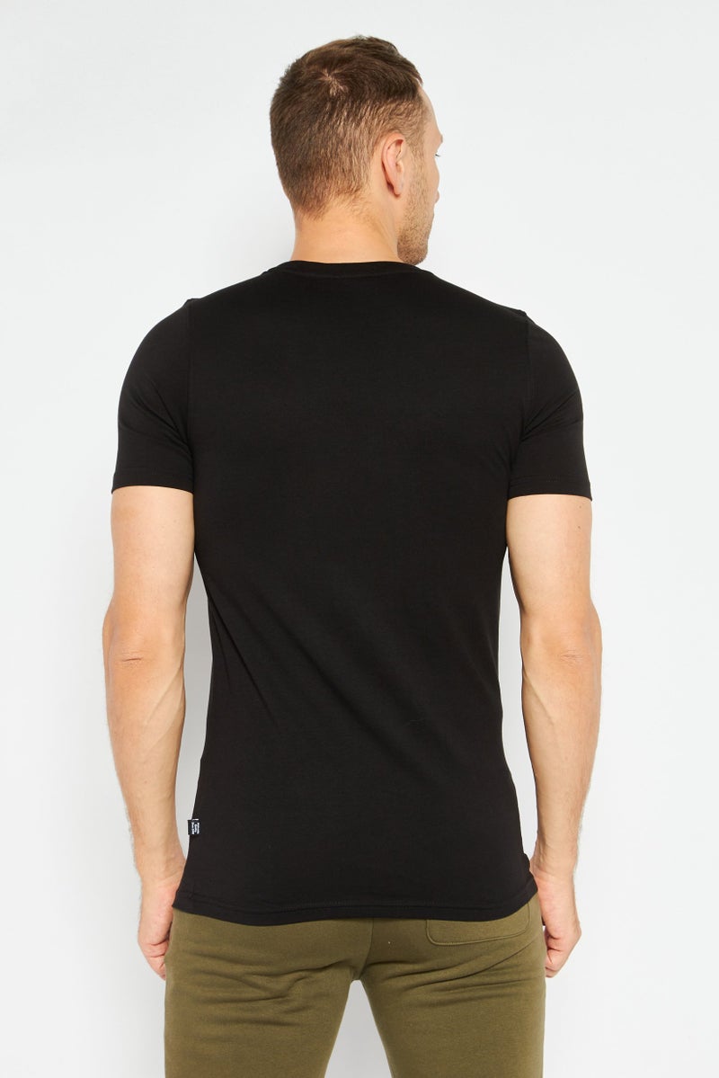 PUMA Men Sportswear Fit Short Sleeves Training T-Shirt, Blue - Image 3