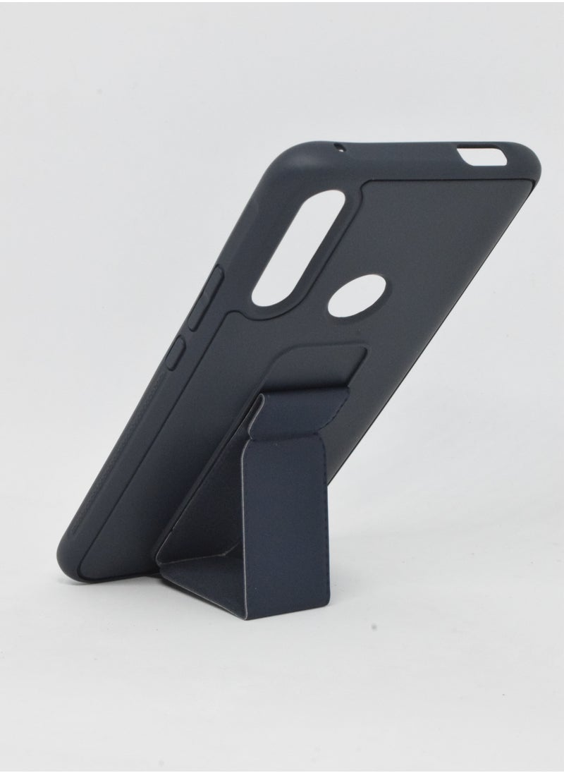 BORTONY Y9 Prime 2019 Case, Fully Covered With Finger Grip Stand Holder Anti Slip Shockproof Protective Case Cover For Huawei Y9 Prime 2019  - Image 2