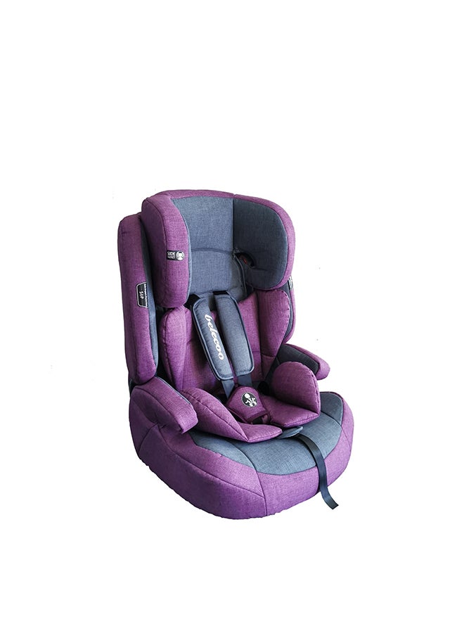 belecoo Sip Car Seat Blue (9 Month To 12 Year, 9-36 Kg) - Purple  - Image 1
