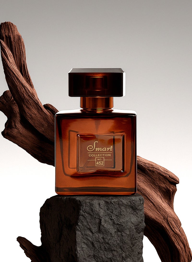 Smart collection Woody Perfume for Men Smart Collection No. 452 – 25ml | Long Lasting Perfume for Men with Amber & Patchouli Scent | Eau De Parfum - Image 2
