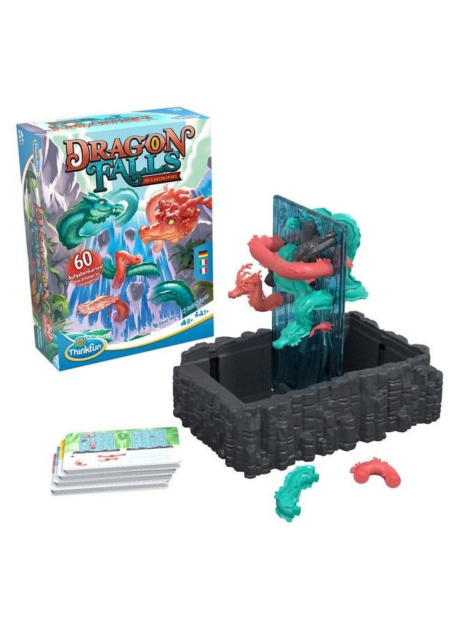 Think Fun Thinkfun Dragon Falls Logic Puzzle Game: Single Player Problem Solving Game For Ages 8+. Ideal For Dragon Lovers & Brainteaser Enthusiasts  - Image 4