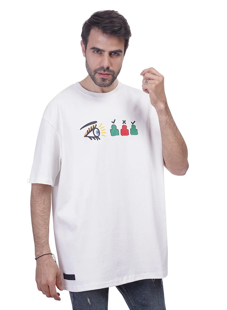 Coup Coup - Printed Loose Fit T-Shirt