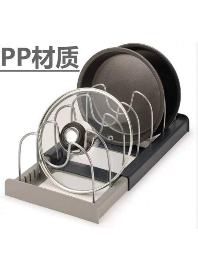 Pot lid, tray, and cake pan stand – practical kitchen organizer, 35 x 25 cm R - Image 2