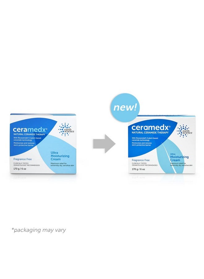 Ceramedx Ceramedx - Ultra Moisturizing Natural Ceramide Cream Unscented for Dry, Sensitive Skin (6 oz.)  - Image 3