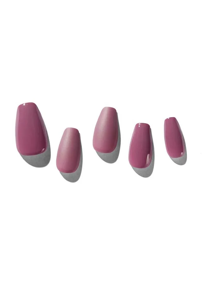 DASHING DIVA Magic Press Purple Mauve