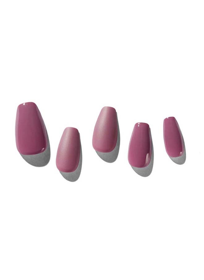 DASHING DIVA Magic Press Purple Mauve  - Image 2