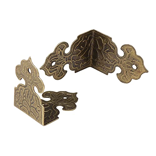 BQLZR Vintage Guards Desk Edge Box Corner Cover ors Antique 25x17mm Pack of 20 - Image 5
