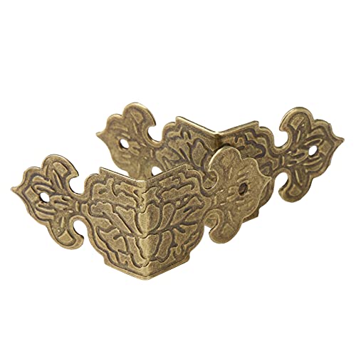 BQLZR Vintage Guards Desk Edge Box Corner Cover ors Antique 25x17mm Pack of 20 - Image 3