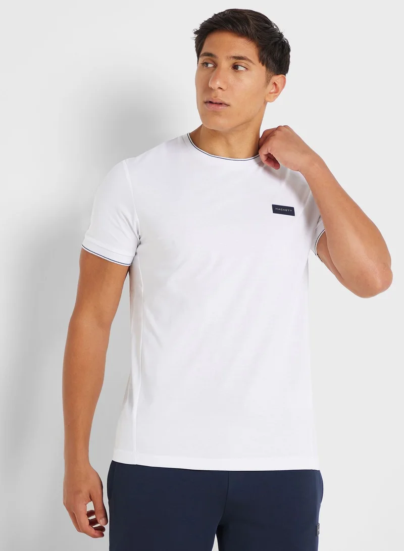 Hackett Logo Crew Neck T-Shirt
