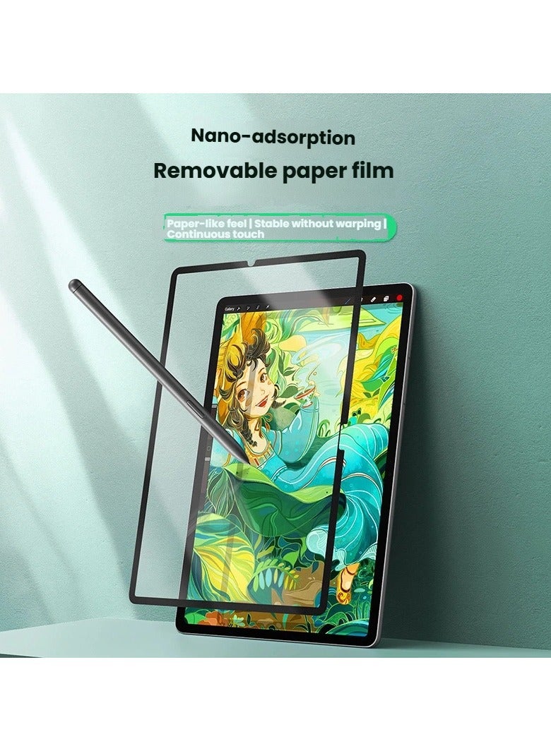 Suitable for Samsung S10 FE Plus Nano adsorption class paper film Removable tablet painting soft film - Image 4