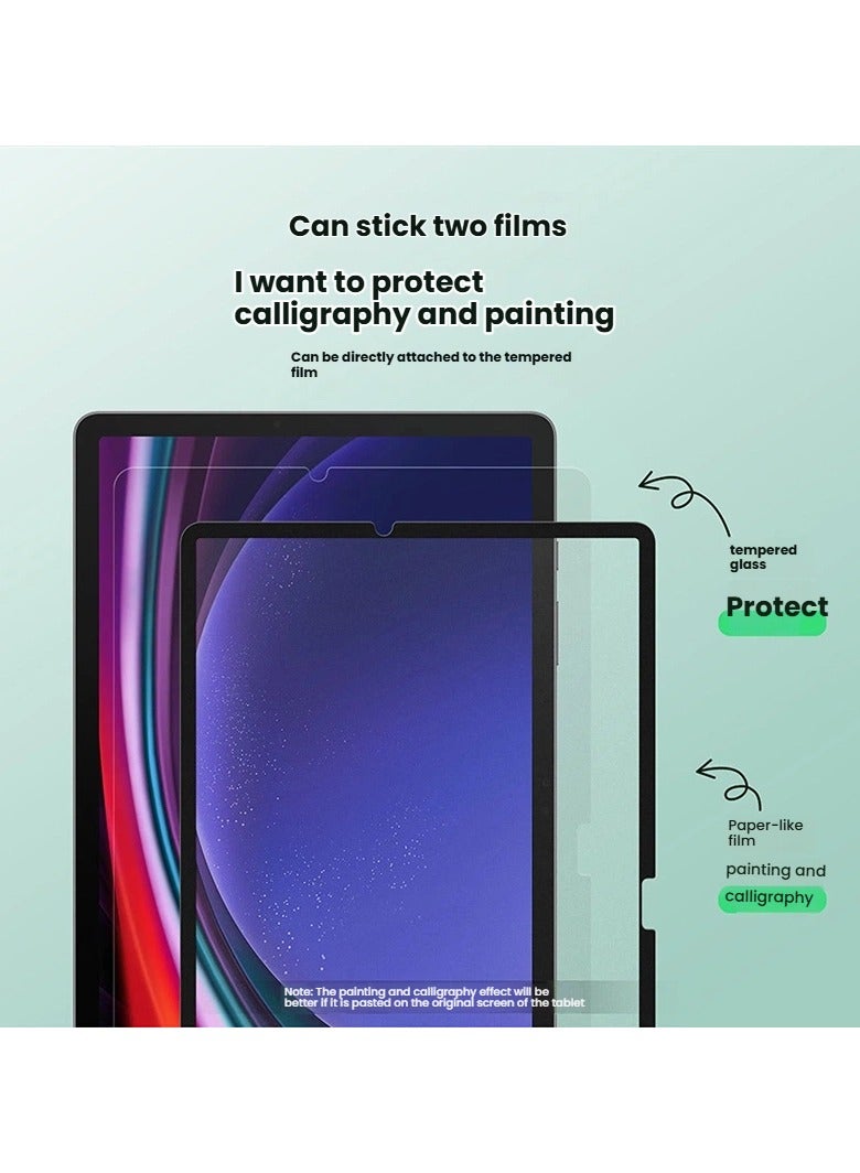 Suitable for Samsung S10 FE Plus Nano adsorption class paper film Removable tablet painting soft film - Image 2