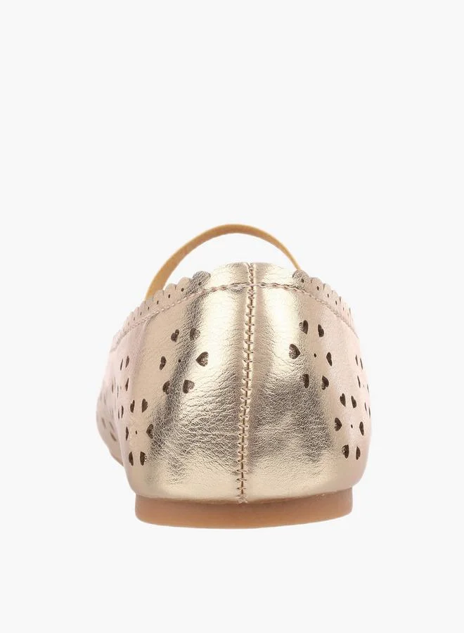 Flora Bella By Shoexpress Flora Bella Girls Heart Cutout Detail Ballerina Shoes