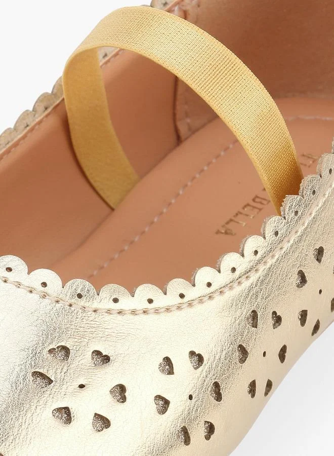 Flora Bella By Shoexpress Flora Bella Girls Heart Cutout Detail Ballerina Shoes