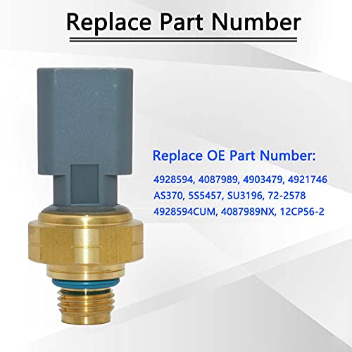 KEJSTED حساس ضغط غاز العادم KEJSTED 4928594 بديل لـ Cummins ISX ISM ISC ISB ISL ديزل دودج رام 2500 3500 6.7L 4921746 4087989 - Image 4