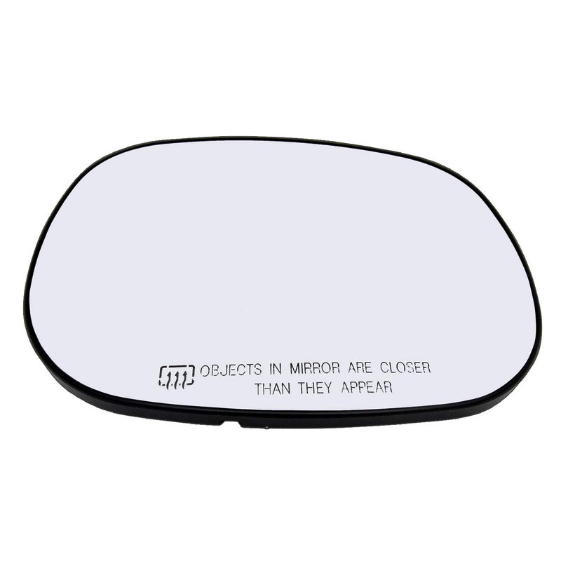 Passenger Side Mirror Glass Assembly With Plastic Backing Plate Heated Compatible with 19982003 Dodge Ram 1500 2500 3500 19982004 Durango