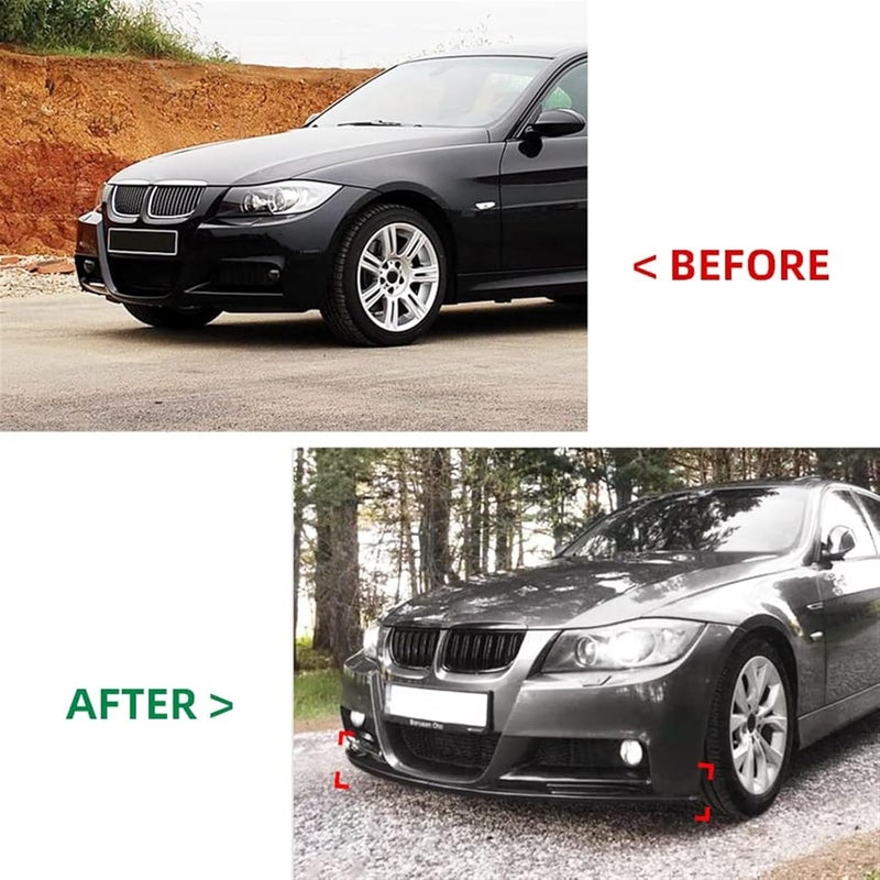 Wivplex Front Bumper Lip Body Kit for 3 Series E90 E91 - Image 2
