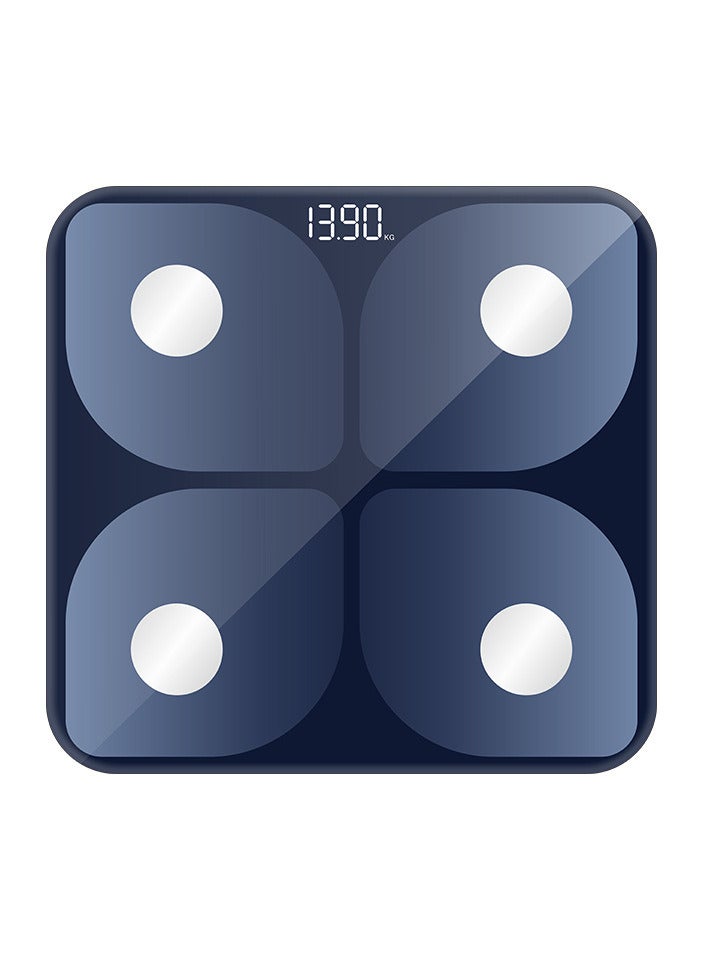 شاربدو ميزان ذكي لوزن الجسم، ميزان الحمام الرقمي مؤشر كتلة الجسم لقياس الدهون في الجسم بتقنية البلوتوث، محلل صحي لمراقبة تكوين الجسم مع تطبيق الهاتف الذكي - Image 1