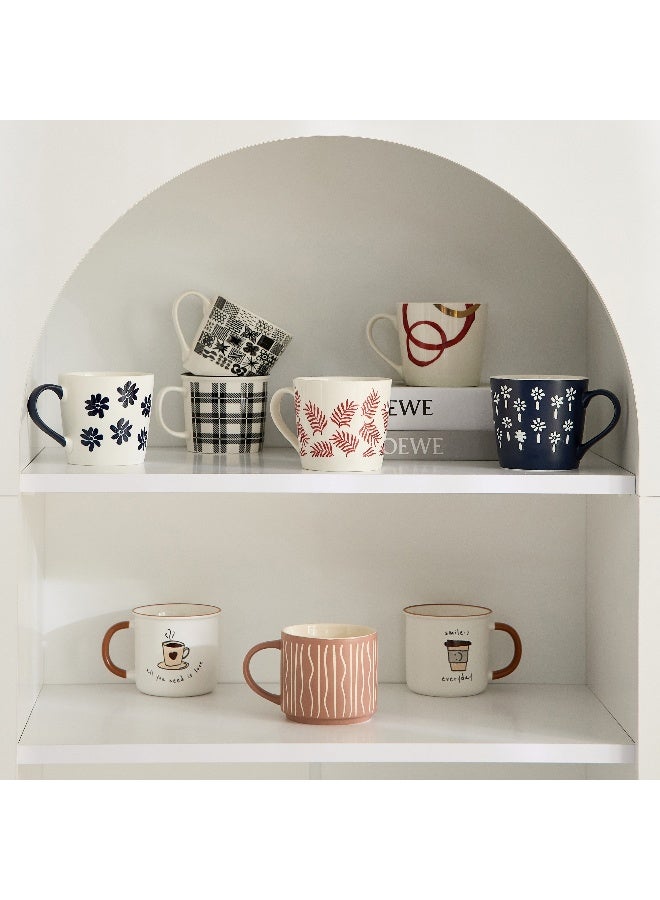 Home Box كوب جوانا فيرن - أحمر وكريم - 400 مل - Image 4