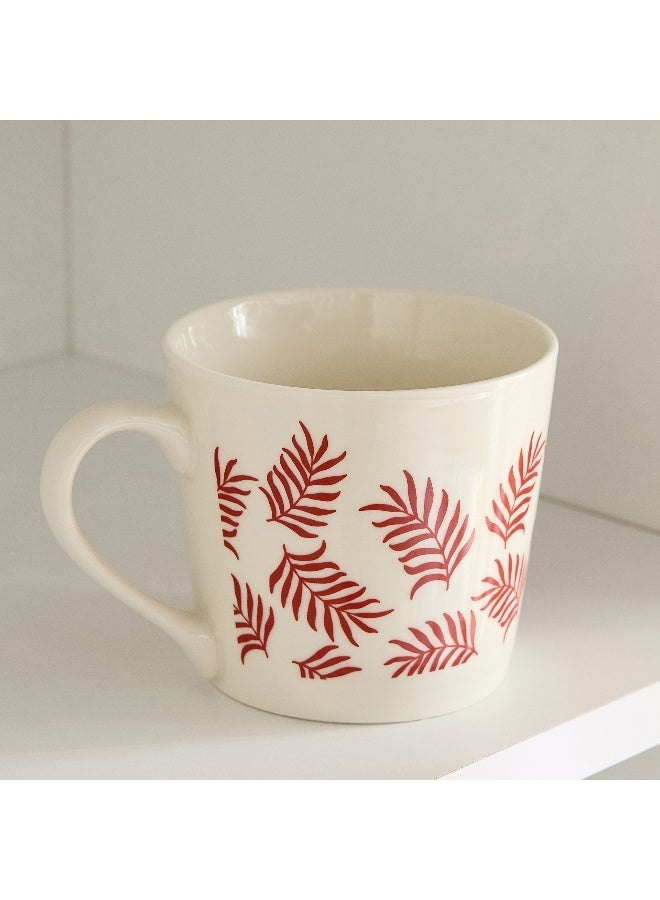 Home Box كوب جوانا فيرن - أحمر وكريم - 400 مل - Image 2