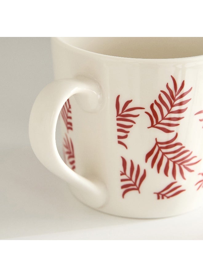 Home Box كوب جوانا فيرن - أحمر وكريم - 400 مل - Image 3